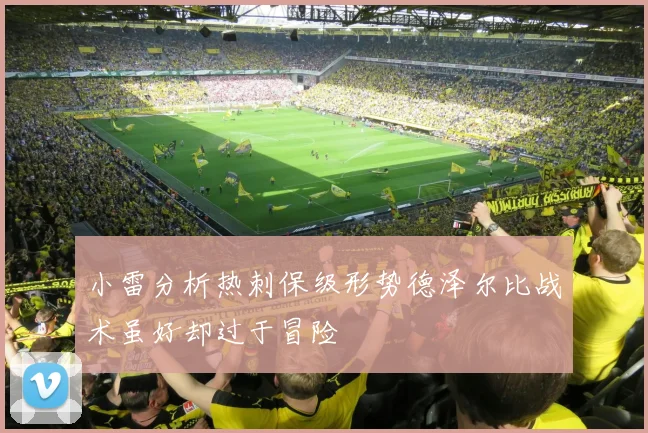 小雷分析热刺保级形势德泽尔比战术虽好却过于冒险