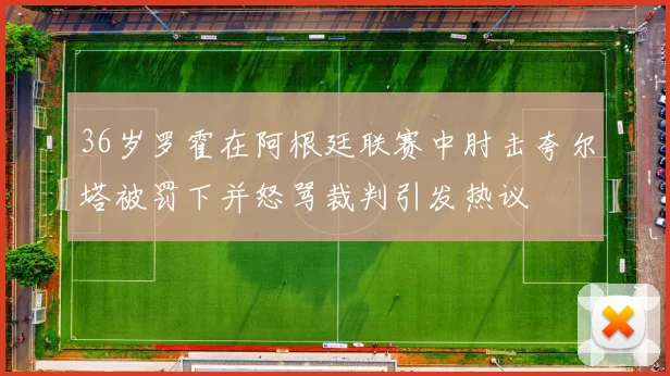 36岁罗霍在阿根廷联赛中肘击夸尔塔被罚下并怒骂裁判引发热议